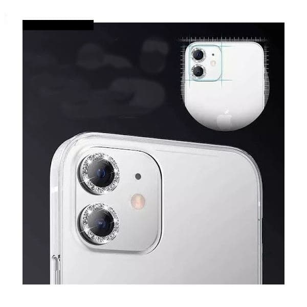 گلس لنز رینگی نگین دار آیفون 12 پرومکس — تصویر ۱۰