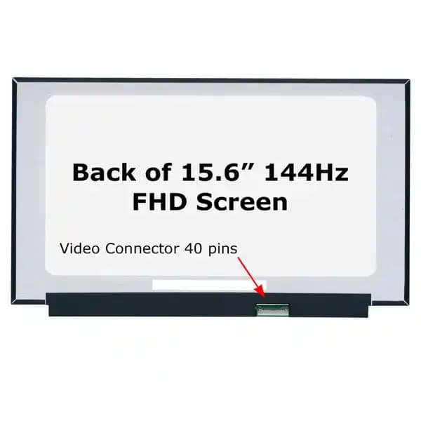 ال ای دی لپ تاپ 15.6 اینچ SLIM 40Pin FHD IPS 144Hz