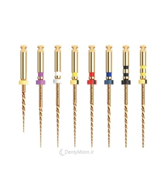 فایل روتاری طلایی پروتیپر طول 25 NIC U+ Gold Rotary File