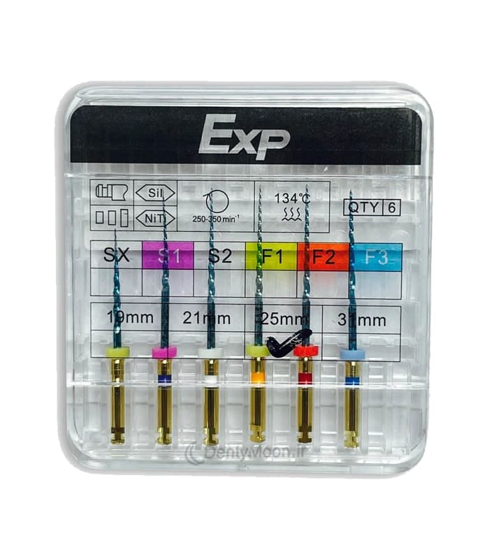 فایل روتاری آبی EXP XM Rotary file Blue