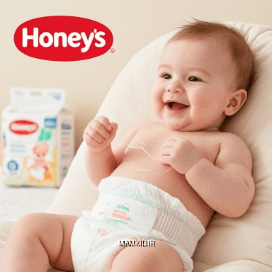 پوشک برند Honeys سایز ۳ بسته ۱۴ عددی — تصویر ۳