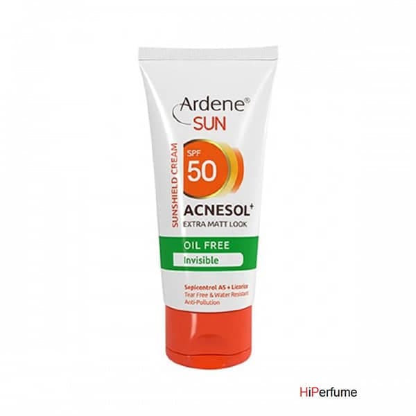 کرم ضد آفتاب بی رنگ آردن فاقد چربی مدل Acnesol