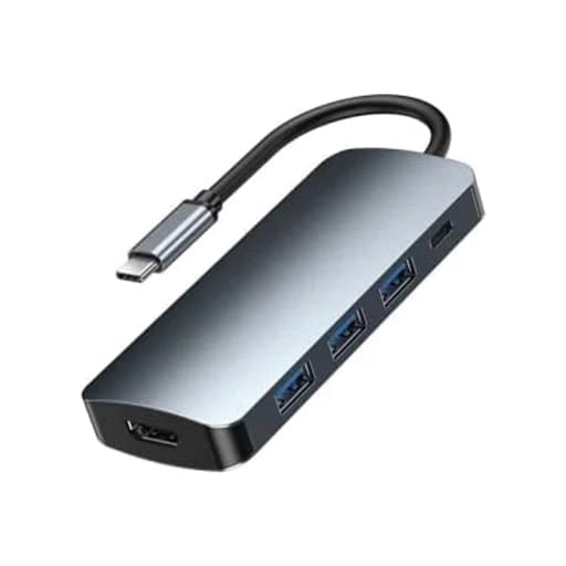 هاب USB-C ریمکس RU-U5 Retor Series 5-in-1 برای مکبوک