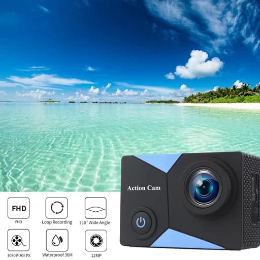 دوربین ورزشی اکشن کمرا Action Camera Full HD — تصویر ۶