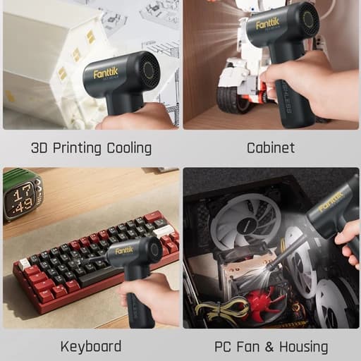 دمنده گرد و غبار شارژی Fanttik B8 Ace — تصویر ۷