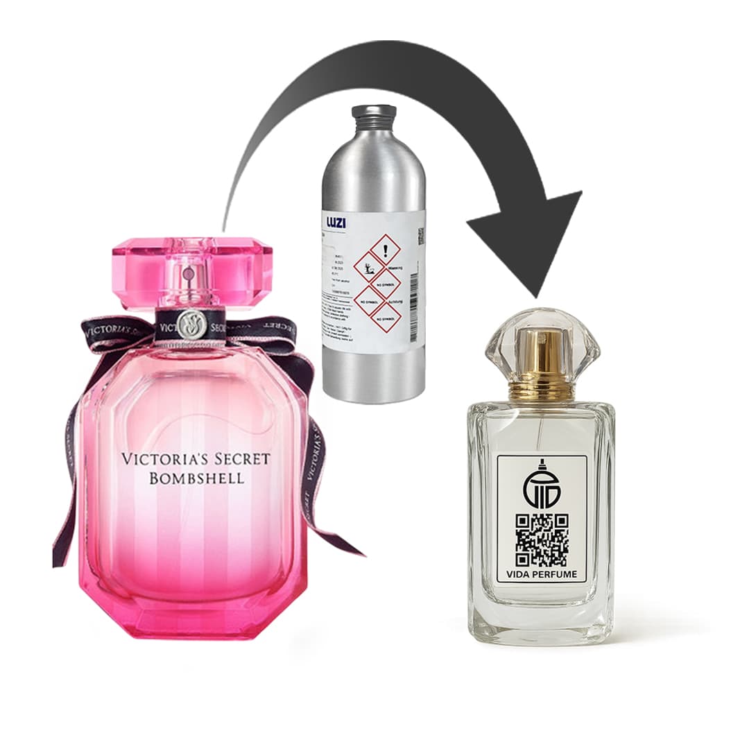دکانت عطر ویکتوریا سکرت بامب شل – برند لوزی — تصویر ۵