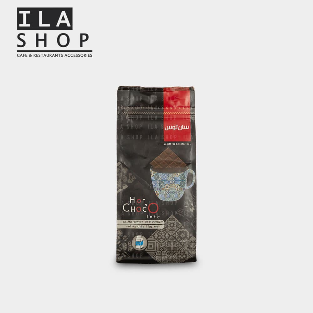پودر هات چاکلت سانتوس یک کیلویی ایلا