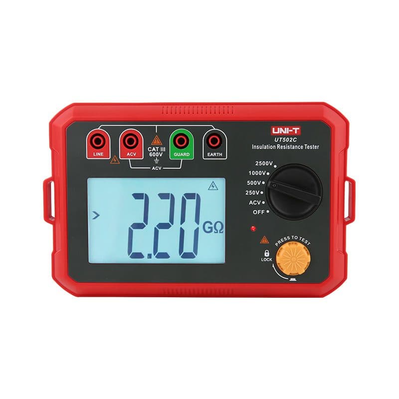 تستر عایق ( میگر ) دیجیتال یونیتی UNI-T UT502C