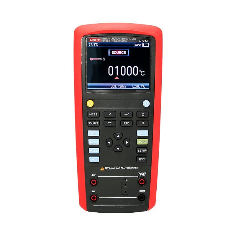 کالیبراتور چند منظوره دما یونیتی UNI-T UT714 — تصویر ۶