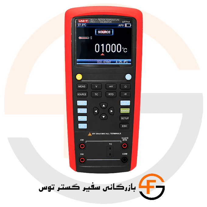 کالیبراتور چند منظوره دما یونیتی UNI-T UT714 — تصویر ۳