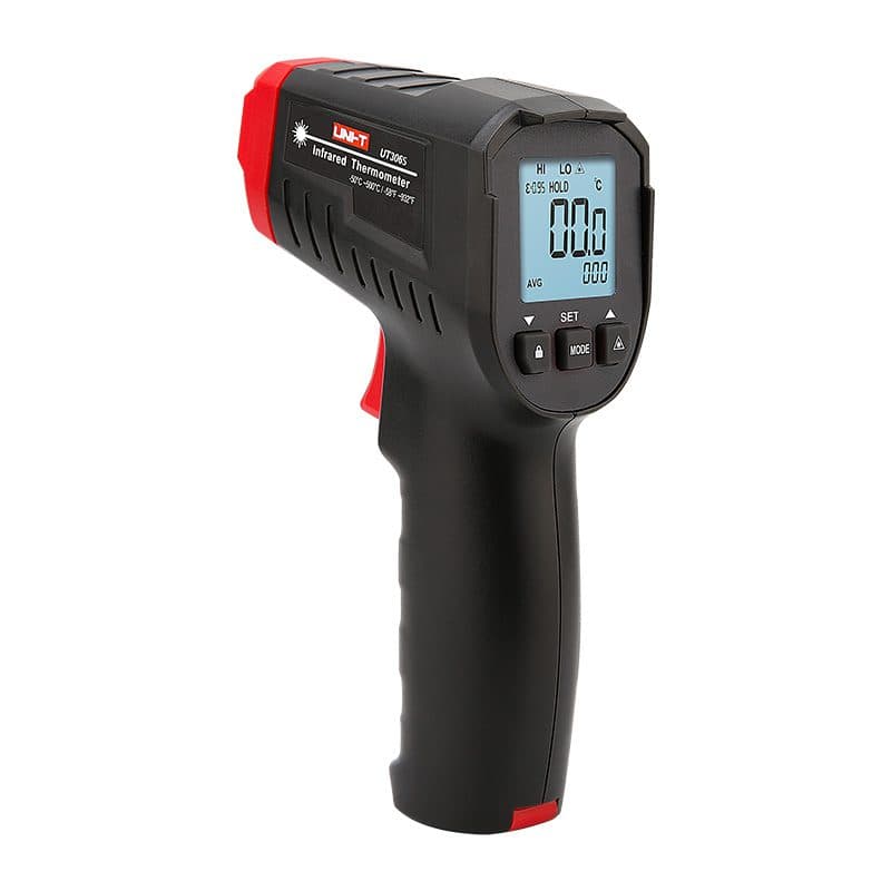 ترمومتر مادون قرمز 500 درجه ( حرارت سنج لیزری ) یونیتی UNI-T UT306S — تصویر ۳