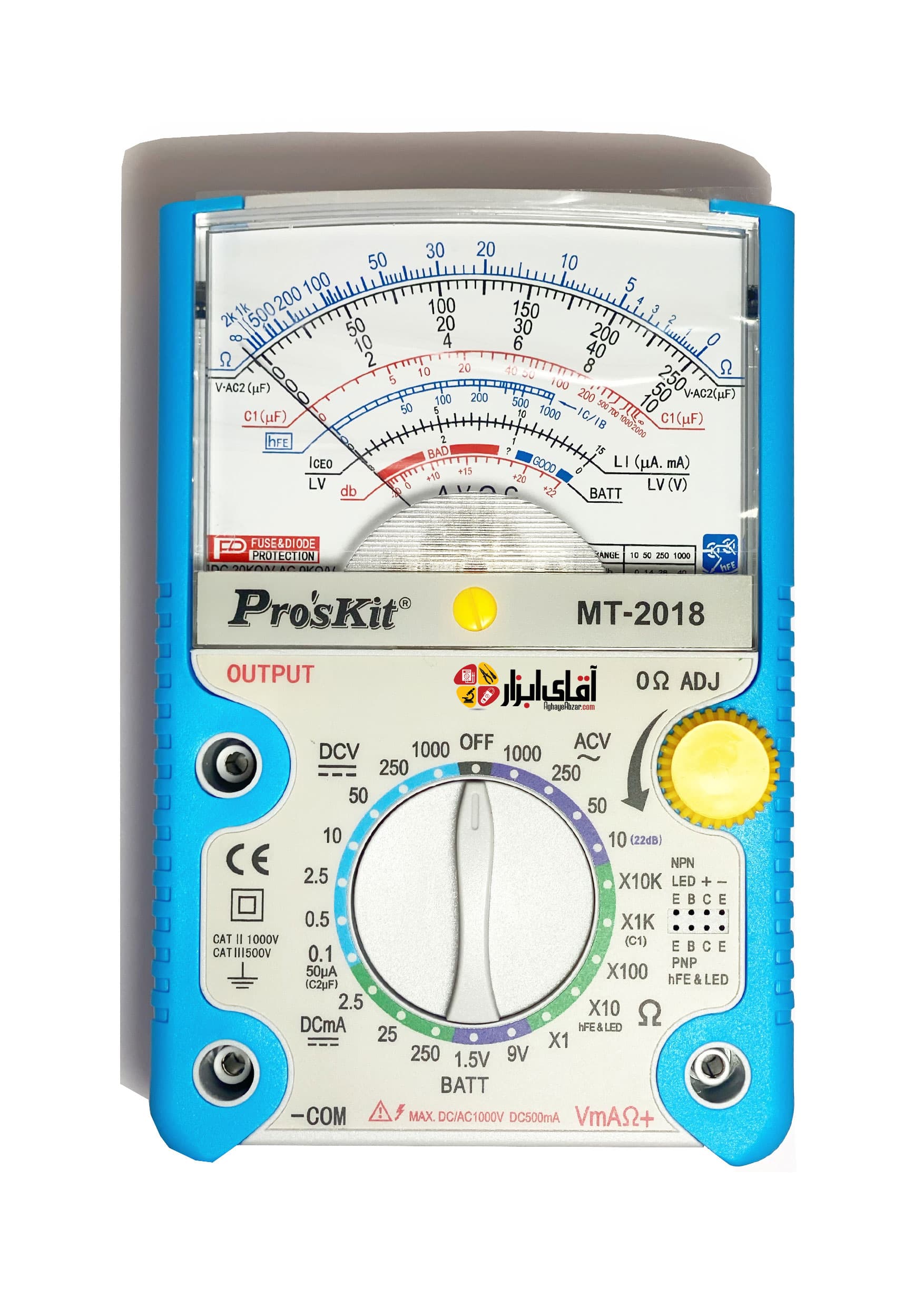 مولتی متر عقربه ای آنالوگ پروسکیت ProsKit MT-2018