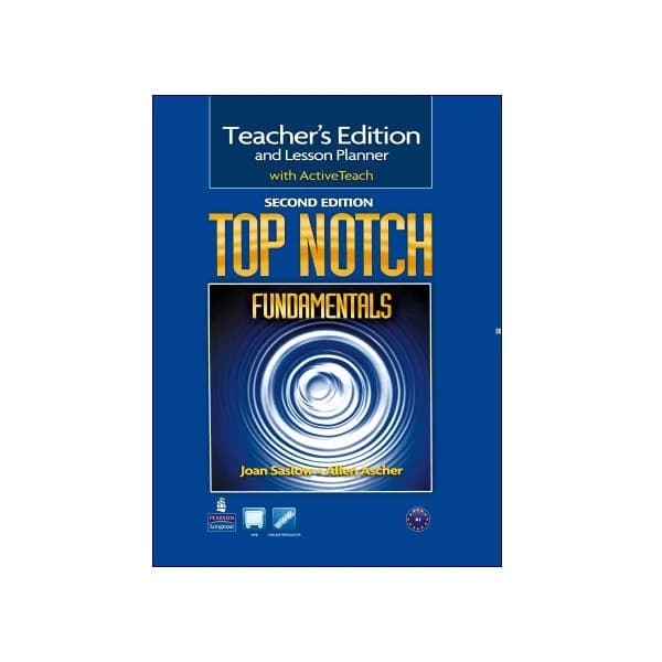 کتاب معلم تاپ ناچ فاندامنتال ویرایش دوم Top Notch Fundamentals Second Edition Teacher’s Book