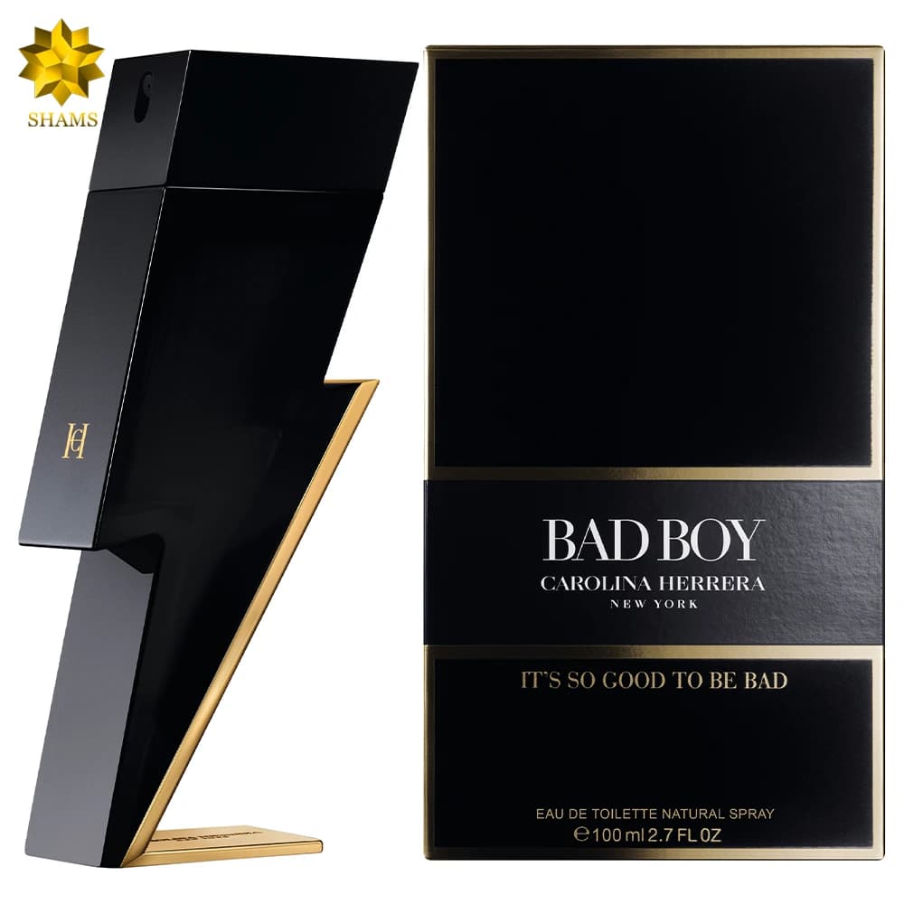 Carolina Herrera Bad Boy Edt 100ml — تصویر ۷