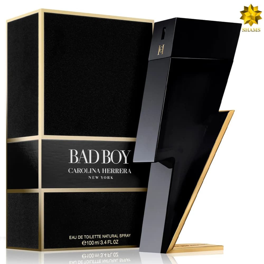 Carolina Herrera Bad Boy Edt 100ml — تصویر ۳