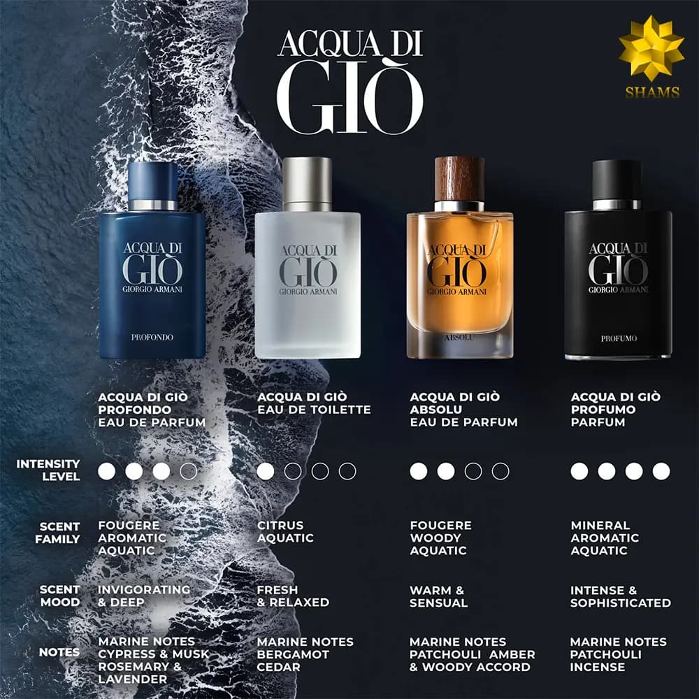 Giorgio Armani Acqua di Gio Profumo Edp 75ml — تصویر ۷