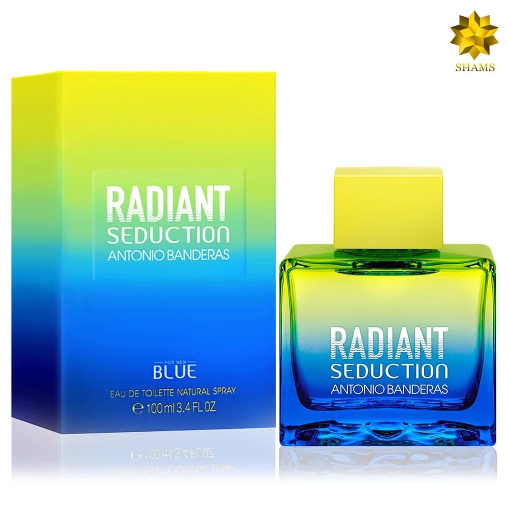 Antonio Banderas Radiant Seduction Blue For Men Edt 100ml — تصویر ۵