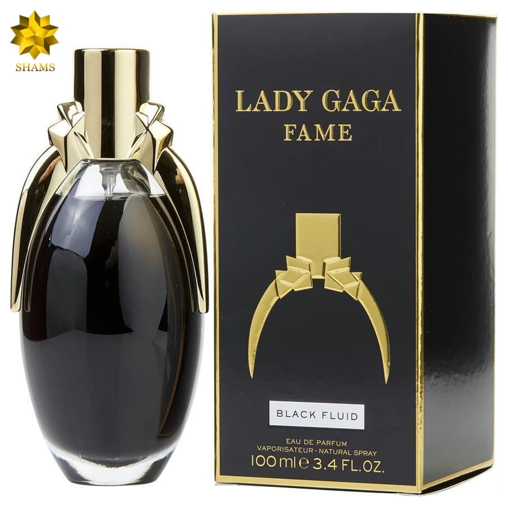 Lady Gaga Fame Black Fluid Edp 100ml — تصویر ۶