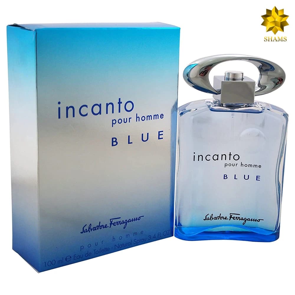 Salvatore Ferragamo Incanto Blue Pour Homme Edt 100ml — تصویر ۵