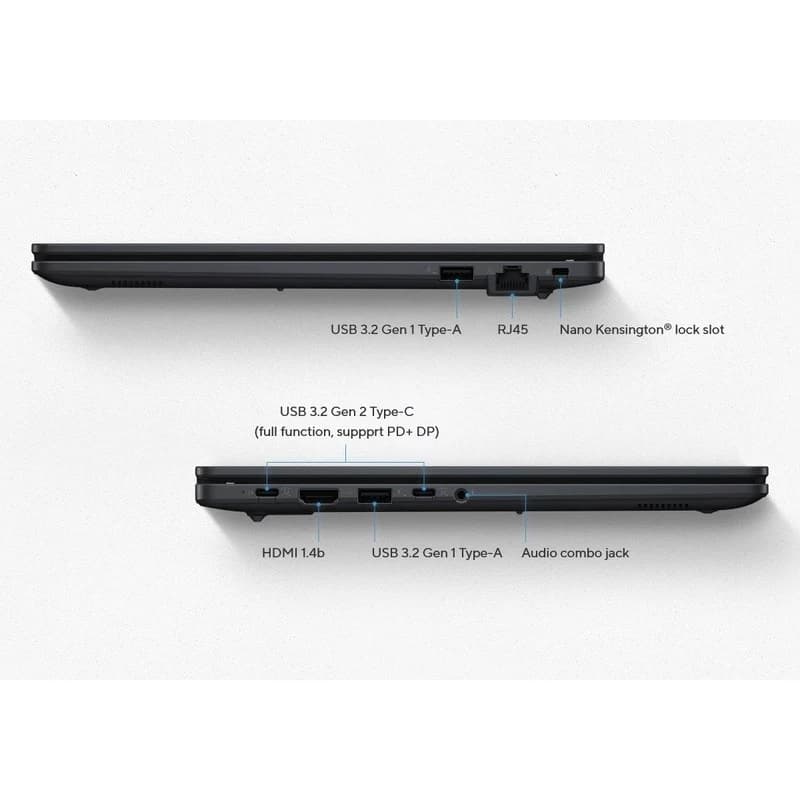 لپ تاپ 15.6 اینچی ایسوس مدل ExpertBook B1 B1503CVA-Core i3 1315U-16GB DDR5 4800MHz-512GB SSD-IPS-W باگارانتی — تصویر ۷