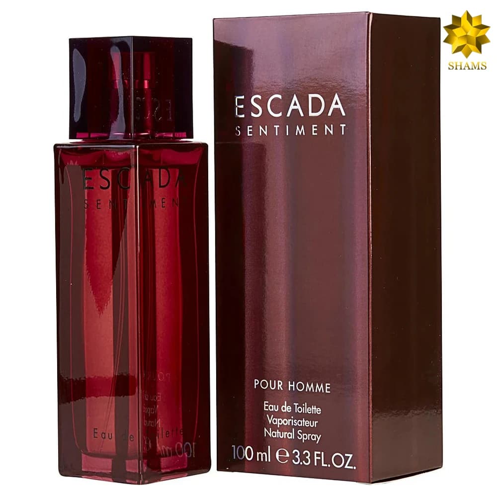 Escada Sentiment Pour Homme Edt 100ml — تصویر ۳