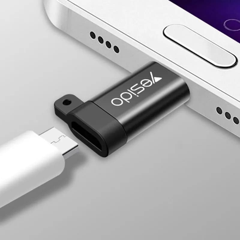 مبدل microUSB به USB-C یسیدو مدل GS04 — تصویر ۱۲