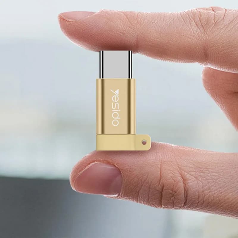 مبدل microUSB به USB-C یسیدو مدل GS04 — تصویر ۷