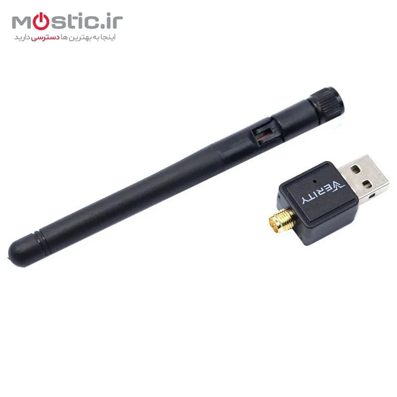 کارت شبکه USB بی سیم وریتی مدل U108W — تصویر ۳