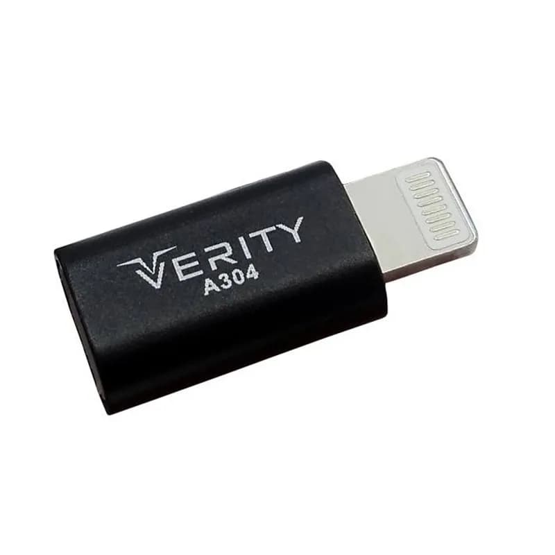 مبدل microUSB به لایتنینگ وریتی مدل A304 — تصویر ۳