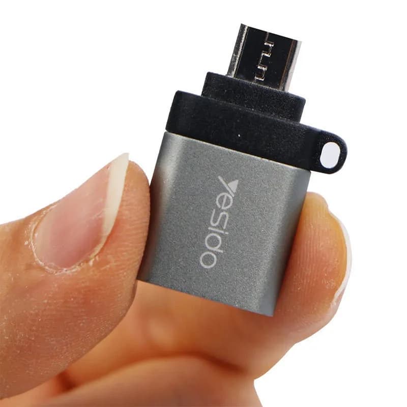 مبدل OTG microUSB یسیدو مدل GS07 — تصویر ۴