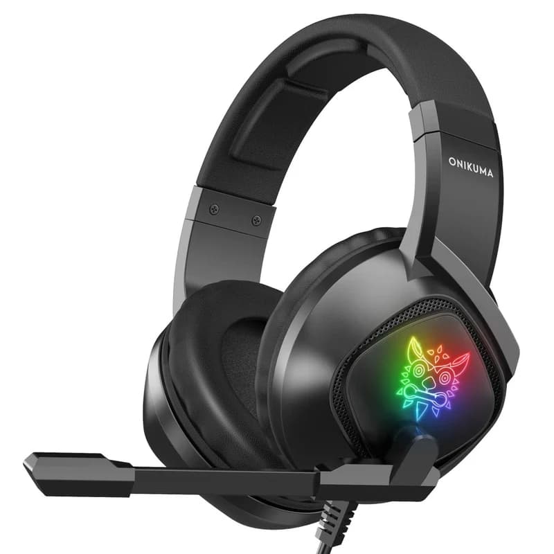 هدفون باسیم گیمینگ RGB اونیکوما مدل K19