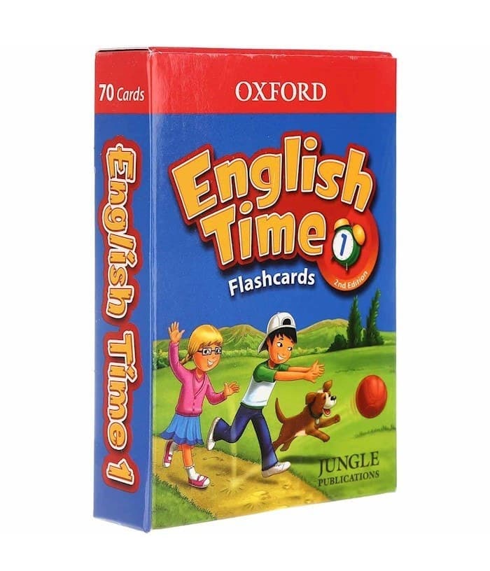 فلش کارت انگليش تايم یک ویرایش دوم English Time 2 Flashcards 2nd Edition