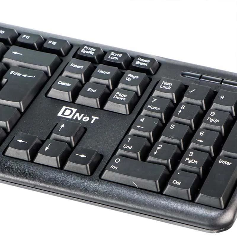 کیبورد باسیم دی نت مدل DT-993 — تصویر ۳