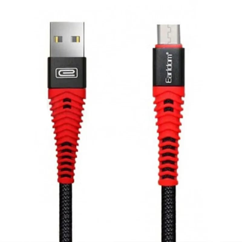 کابل تبدیل USB به MicroUSB ارلدام مدل EC-060M طول 1 متر