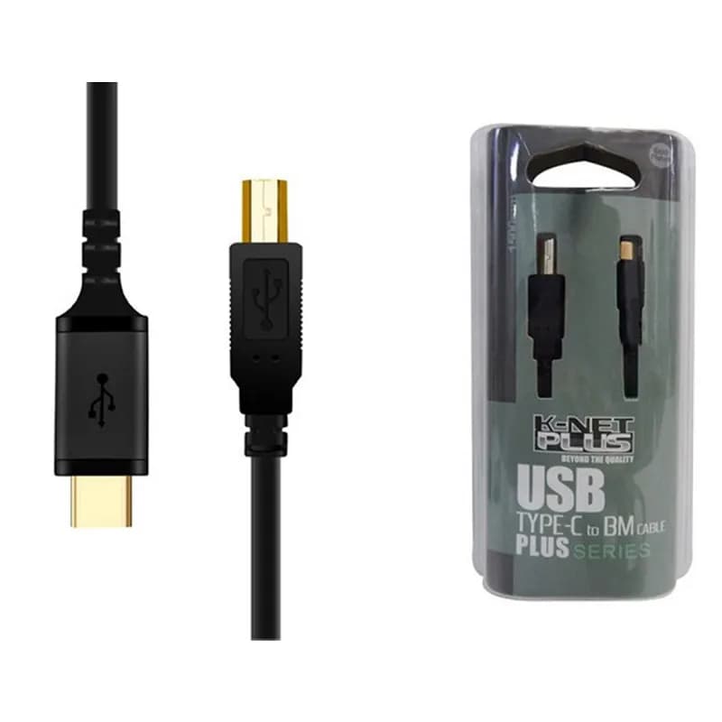 کابل تبدیل USB-C به USB-B پرینتر کی نت پلاس مدل KP-C2005 طول 1.5 متری — تصویر ۸
