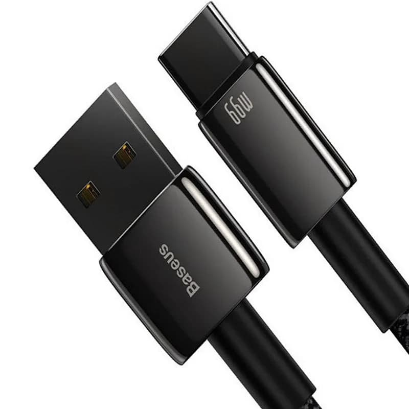 کابل تبدیل USB به USB-C باسئوس مدل CATWJ-B01 طول 1 متر — تصویر ۶