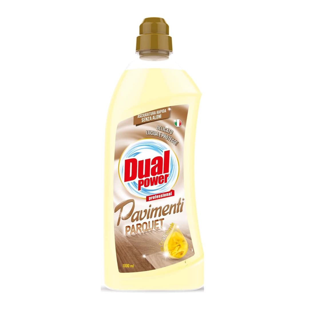 محلول پارکت شوی و سطح چوبی دوآل پاور Dual Power حجم 1000 میل - پاکینو