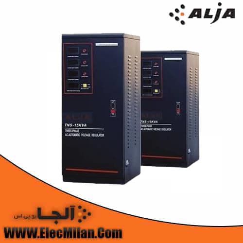 استابلایزر آلجا سه فاز 90KVA سرووموتوری ایستاده مدل (TNS90000)