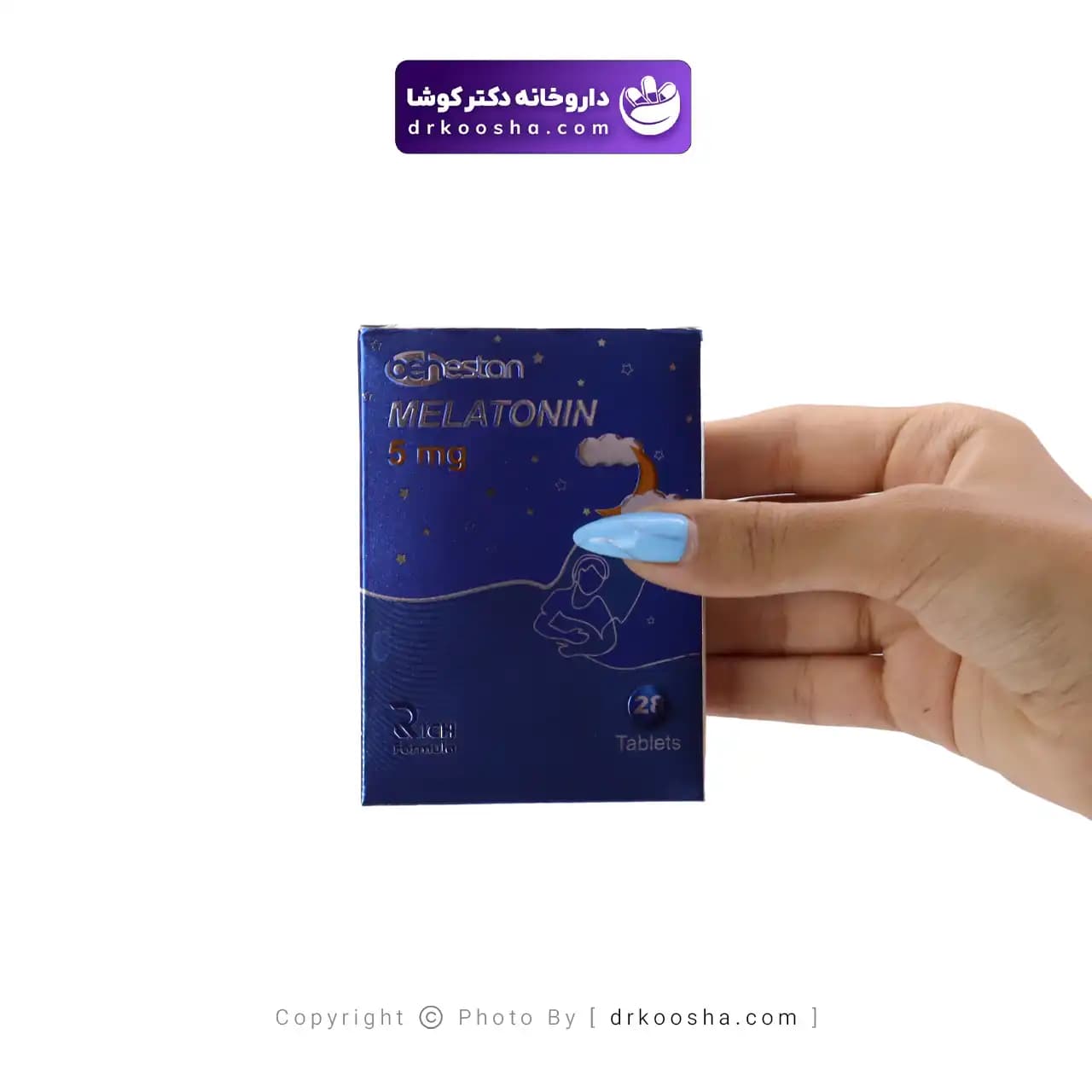 ملاتونین 5 میلی گرم 28 عدد ریچ فرمولا — تصویر ۳