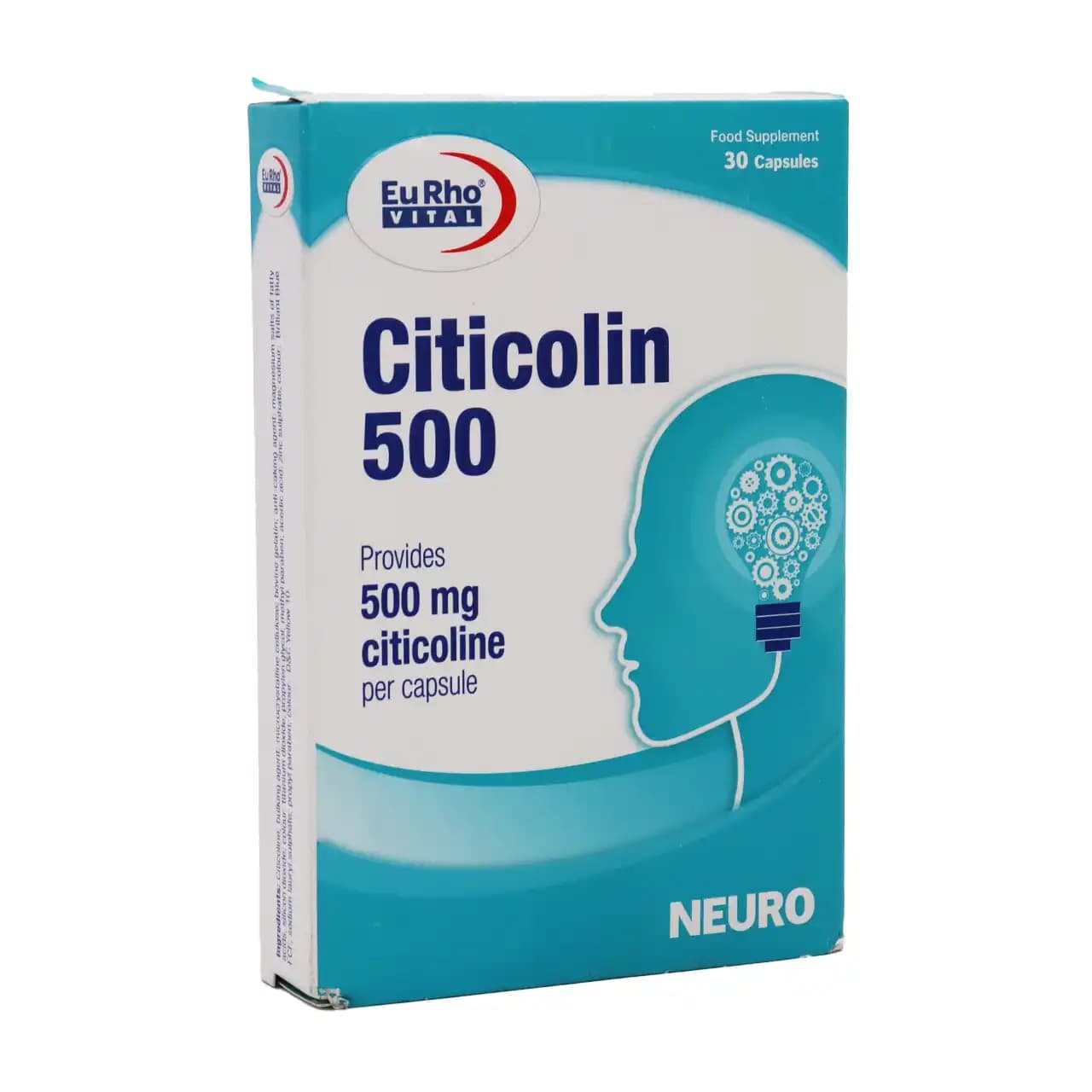 کپسول سیتی کولین 500 یوروویتال 30 عددی — تصویر ۲