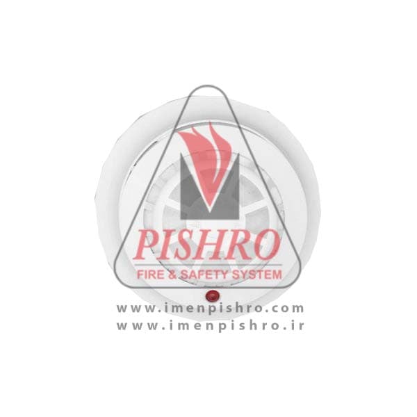 دتکتور حرارت ثابت آریاک ۴۸ ولت رله دار مدل AFH-48 با پایه