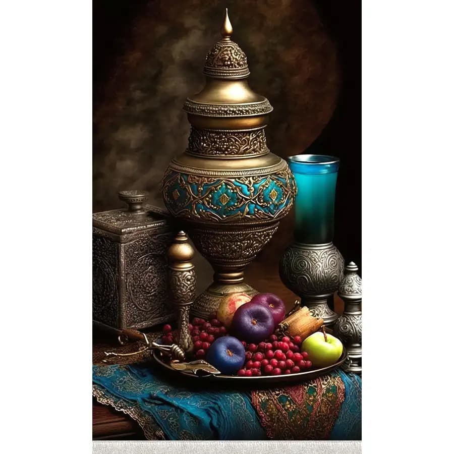 تابلو فرش و دیوارکوب هانوکس کد 2269-1 — تصویر ۲