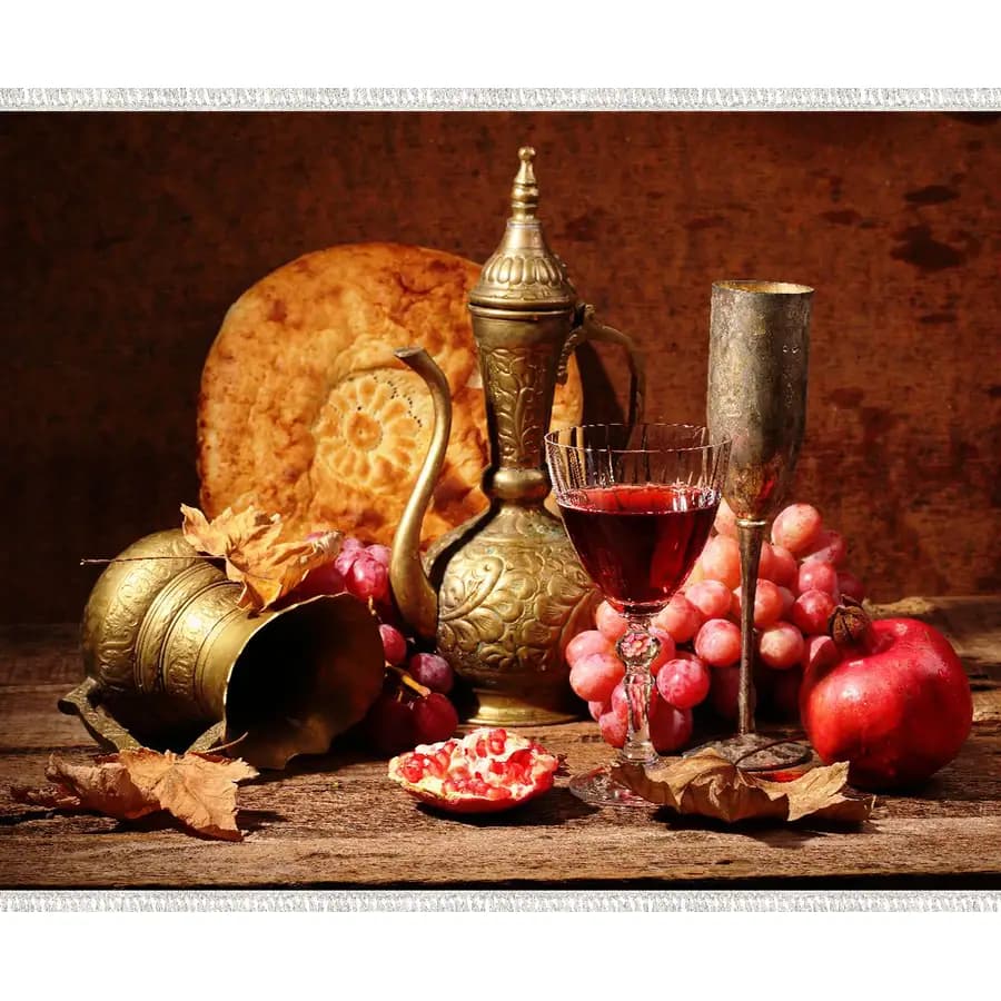 تابلو فرش و دیوارکوب هانوکس کد 175-1