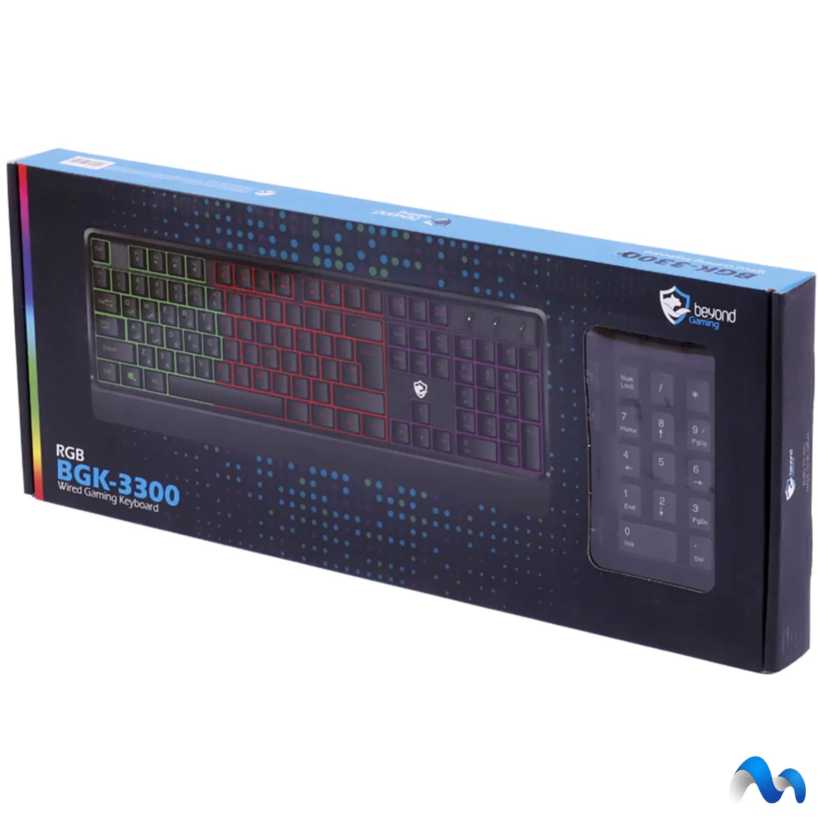 کیبورد گیمینگ بیاند مدل BGK-3300 RGB — تصویر ۶