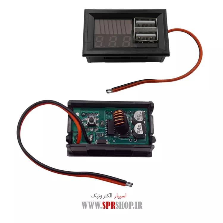 MODULE BATTERY 12-60 VOLT + VOLTAGE + USB — تصویر ۳