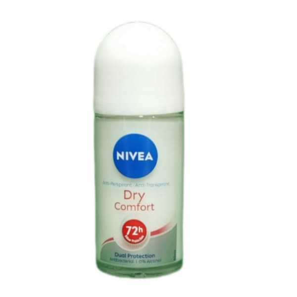 مام رول ضد تعریق نیوا اصل آلمان دوگانه ضد تعریق و آنتی باکتریال Nivea Dry Comfort حجم 50 میل