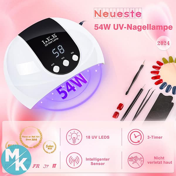 لاک خشک کن UV LED برند L.K.E مدل ‎S9 — تصویر ۵