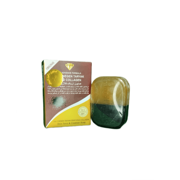 صابون کلاژن طلا SOAP TARYAK حجم 120g اصلی — تصویر ۲