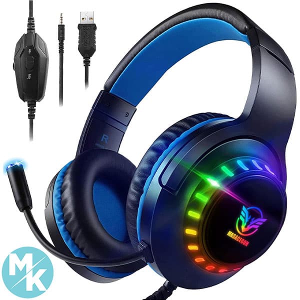 هدست گیمینگ RGB برند Pacrate مدل MASACEGON H-11