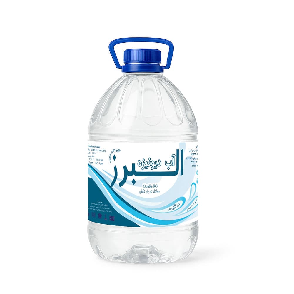 آب مقطر دیونیزه البرز 100 پالت (عمده)